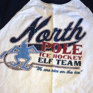 Christmas hockey shirt